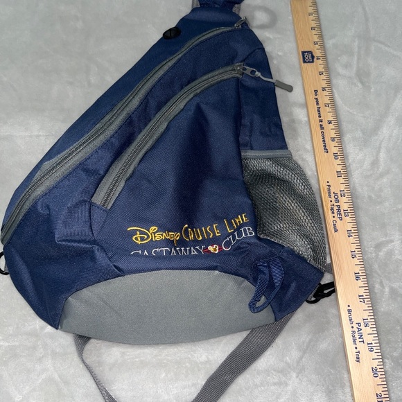DISNEY CRUISE LINE CASTAWAY CLUB Backpack Shoulder Cross Body Tote Bag - Picture 8 of 9